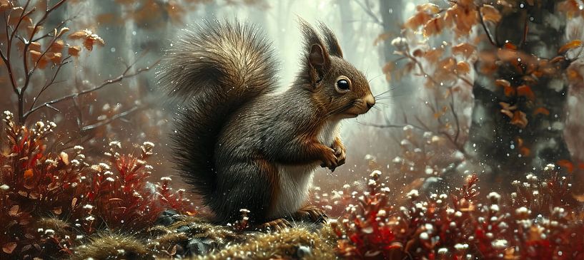 Écureuils par Peintures accrocheuses