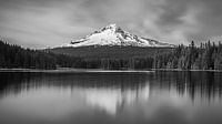 Zonsondergang Mount Hood, Oregon van Henk Meijer Photography thumbnail