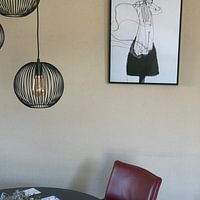 Klantfoto: 'Irrevocable' (gezien bij vtwonen) van Kim Rijntjes, op aluminium