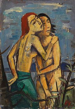 Karl Hofer, Amies, vers 1920