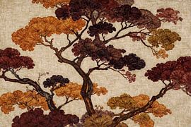 Herbst in Japan von Mad Dog Art
