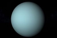 3D Render van de planeet Uranus