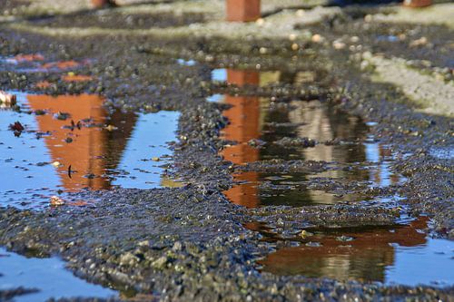 Monument op de Veerdam