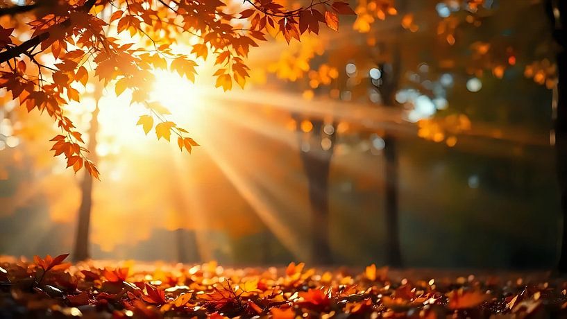 Herfstlicht van Jean Pierre