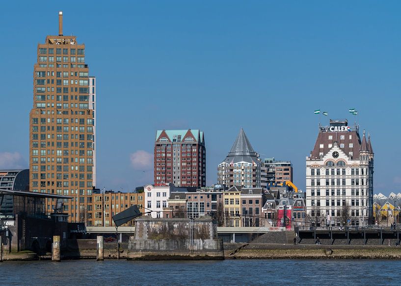 Ligne d'horizon de Rotterdam Maison Blanche par Nicolette Eekhof
