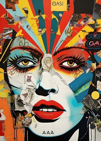 AAA collage van Phycho Art