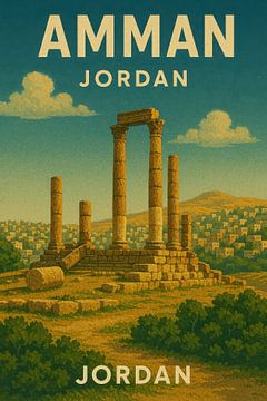 Amman von Poster Art Shop