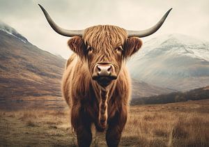 Highland Cow Kuh Scottish Cattle Schottischer Highlander Hochlandrind