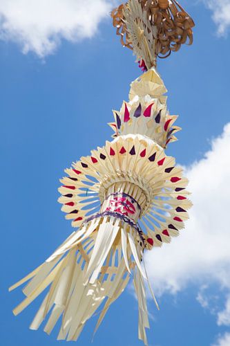 Balinese decorations at temple
