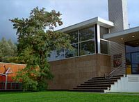 Kantoorgebouw ontworpen door Gerrit Rietveld.