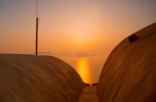 Santorin le soir sur artpictures.de
