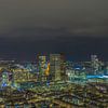 Den Haag Avond Skyline van Freddie de Roeck