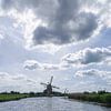 Utrecht achteckige Oberkreuzmühle von Mart Houtman