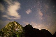 Milky Way above the karst mountains Xingping,Yangshuo (china ) by Gregory Michiels Photography thumbnail