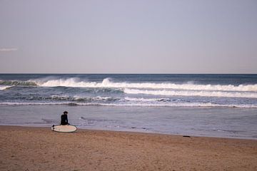 Surfer op Manly Beach van ellen