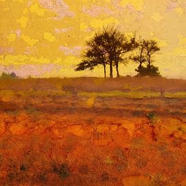 Auf der großen stillen Heide von Ger Veuger