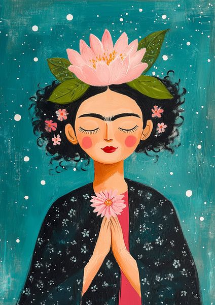 Frida's flower by Liv ter Riet