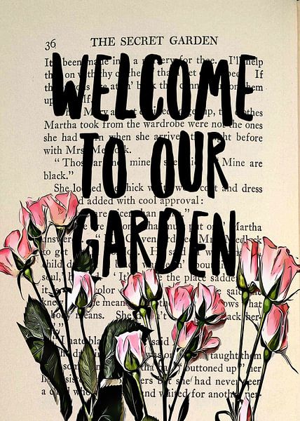 The Secret Garden - Rose Garden by KalliDesignShop