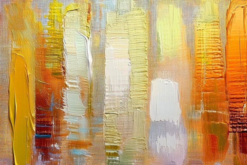 Abstract painting - series: Oil on canvas - 6 by Studio Pieternel