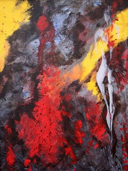 abstract : lady 2