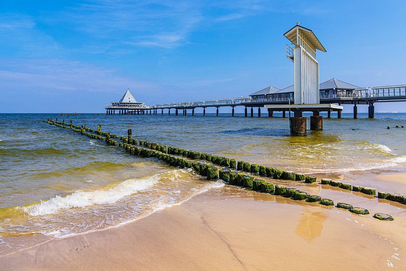 Die Seebrücke in Heringsdorf auf der Insel Usedom von Rico Ködder