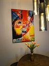 Customer photo: Painted wine by Nynke Altenburg