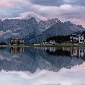 Lago di Misurina Dolomiten von Douwe van der Leij