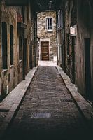 Picturesque alley in France