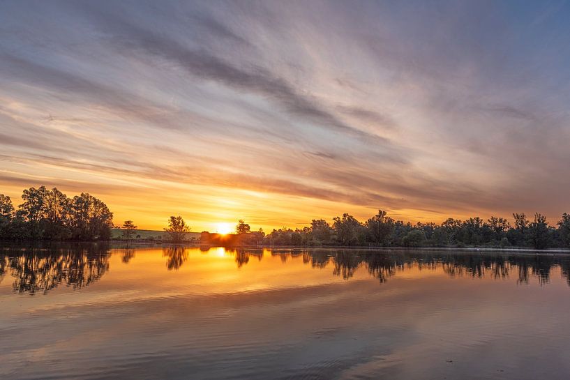 Sunrise in The Liemers 1 by René Jonkhout