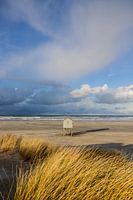 Het gouden uurtje bij het Drenkelingenhuisje op het eiland Terschelling