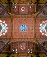 The Ceiling of the Dohany Street Synagogue in Budapest