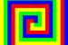 Color-Permutation-Spiral | S=09 | P #01 | RBGY von Gerhard Haberern