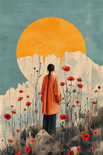 Mountain Blossom Meditation by Studio BB