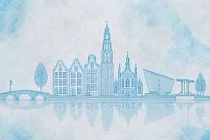 Amsterdam stadsgezicht