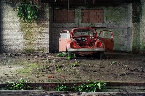 Urbex - Volkswagen Käfer in der Werkstatt