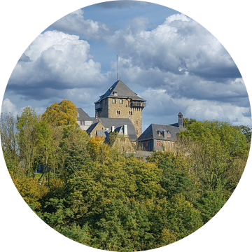 Kasteel Burg in Solingen in het Bergisches Land van Peter Eckert