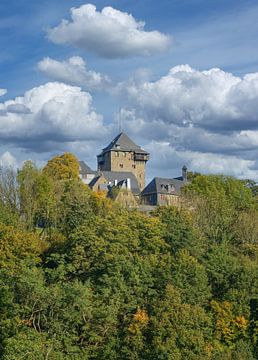 Kasteel Burg in Solingen in het Bergisches Land van Peter Eckert