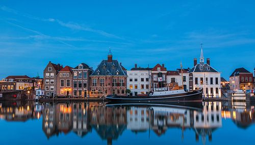 Maassluis in the blue hour