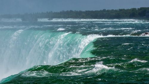 Horseshoe waterfall of the Niagara Falls