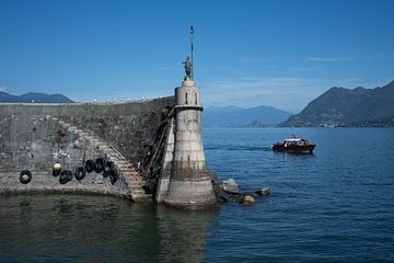 Havenhoofd Stresa Lago Maggiore van Rick Van der Poorten