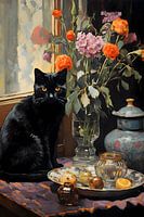 Cat on the table