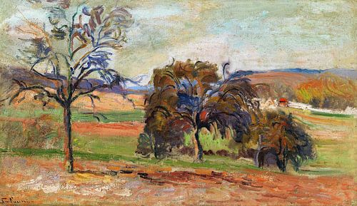 Bosrijk landschap, JEAN-BAPTISTE ARMAND GUILLAUMIN, 1890
