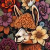 Alpaka floral von Liona Toussaint