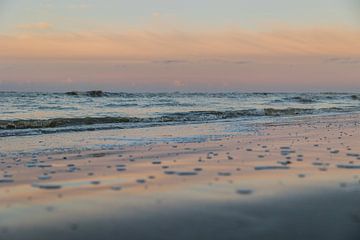 Coucher de soleil à Terschelling sur Lydia