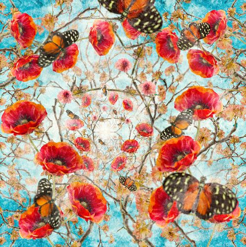 Cercle de vie des fleurs