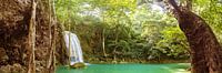 Waterval in de jungle van Nic Limper thumbnail