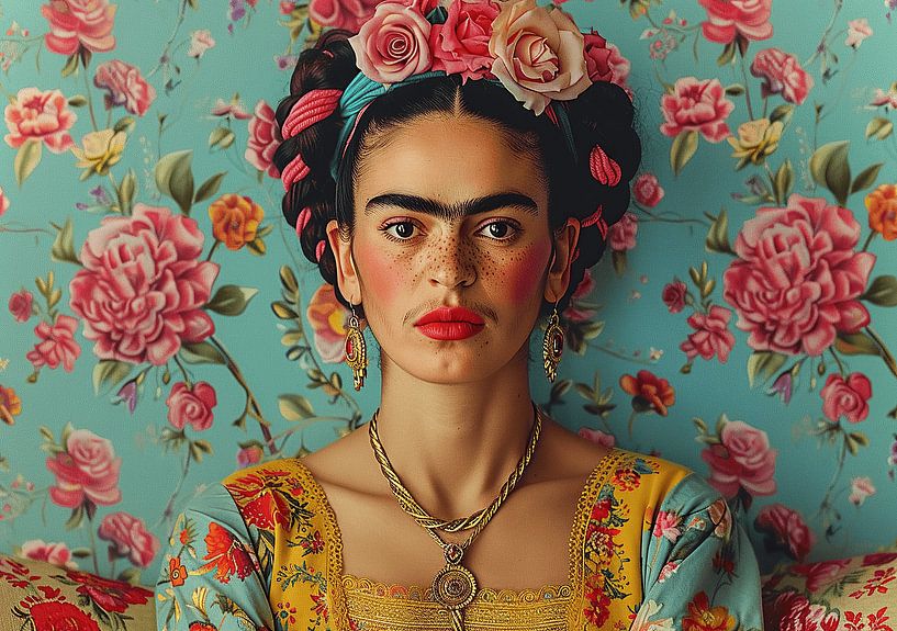 Frida Poster - Frida Art Print by Niklas Maximilian