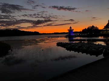 Coucher de soleil sur davey broerse