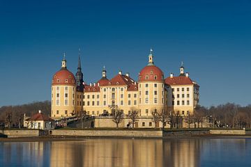 Moritzburg Castle in Saxony by Heiko Kueverling