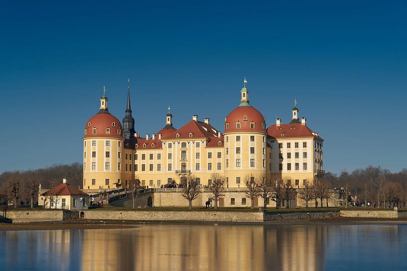 Moritzburg Castle in Saxony by Heiko Kueverling